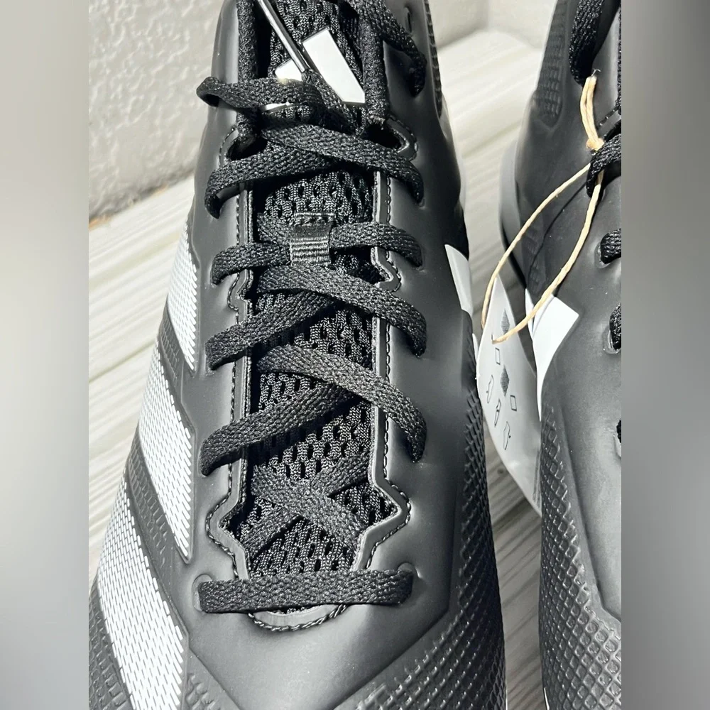 Adidas‎ Adizero impact .2 molded rubber men’s football cleats IF5102 black 11.5